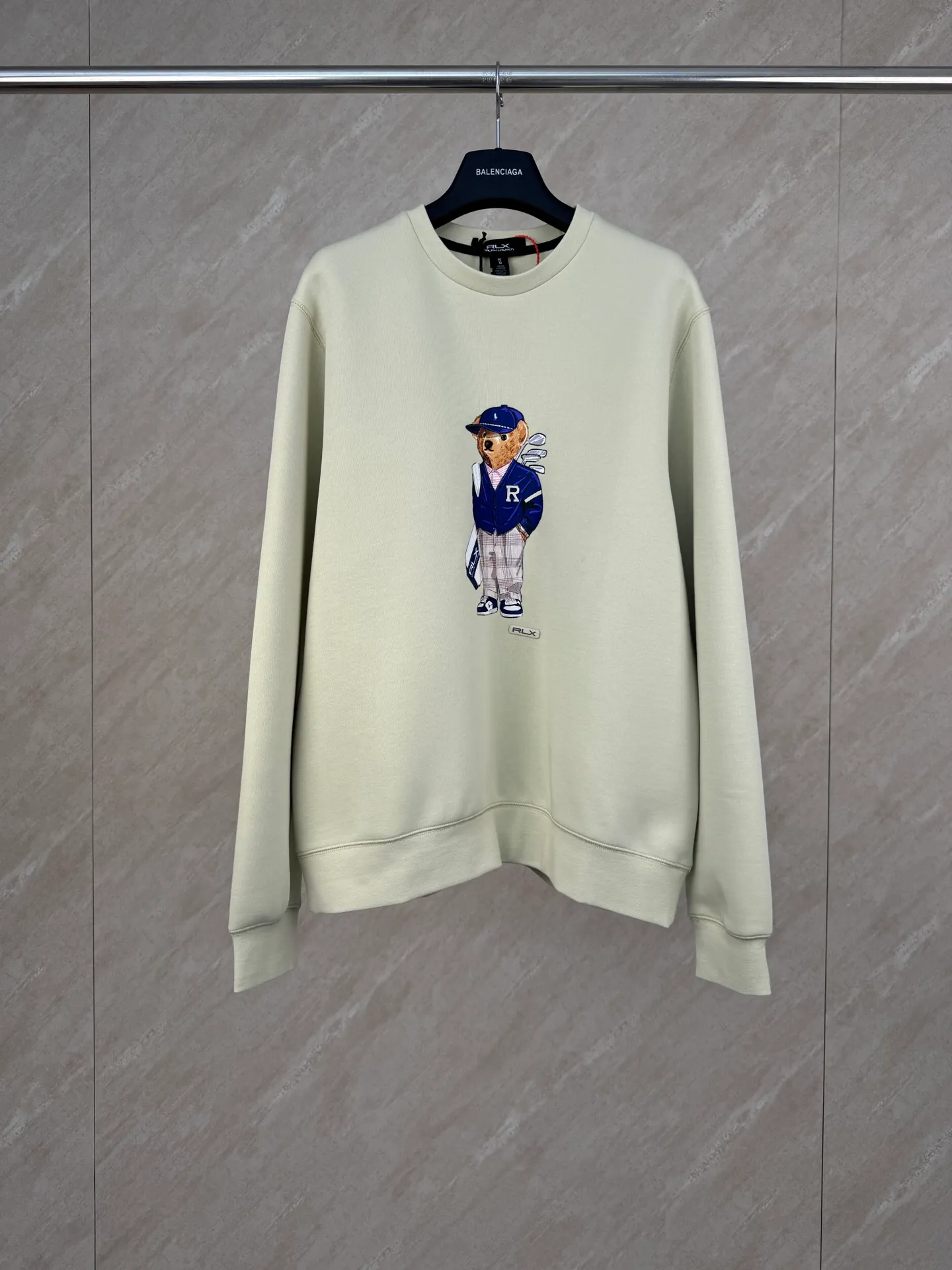 P380 Ralph Lauren Polo bear pattern round neck sweatshirt Size: S/M/L/XL